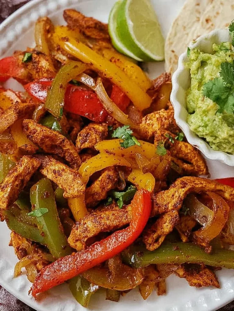 Air Fryer Chicken Fajitas