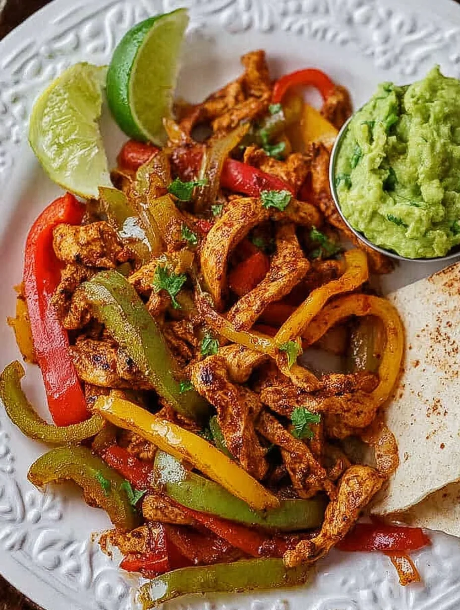Air Fryer Chicken Fajitas