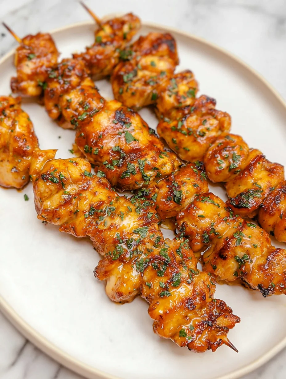 Air Fryer Chicken Skewers