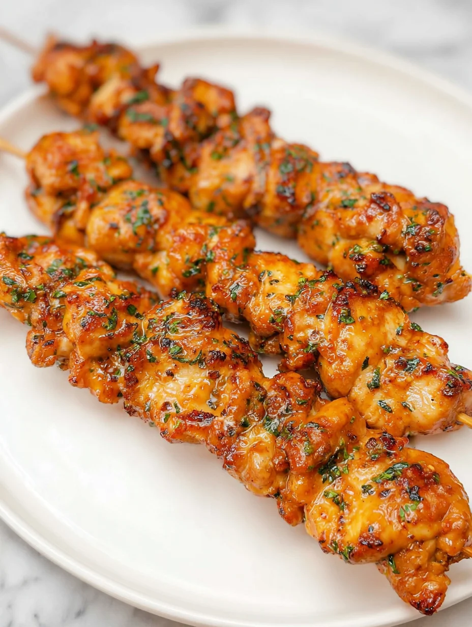Air Fryer Chicken Skewers