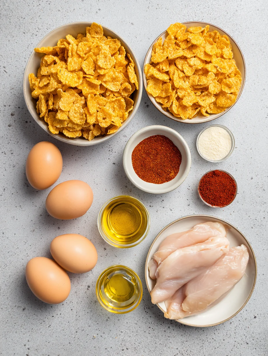 Baked Crunchy Hot Honey Chicken