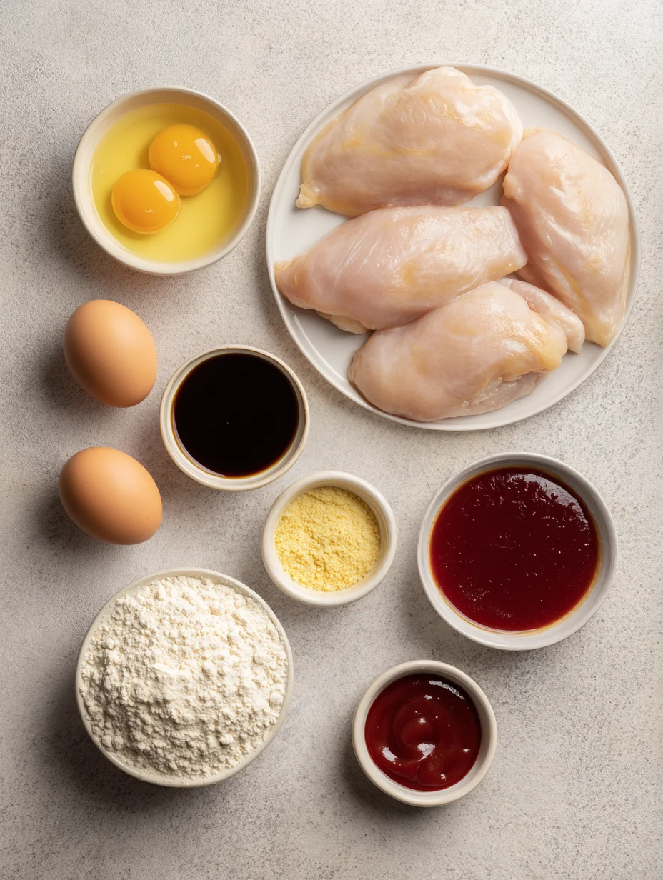Baked Honey Sesame Chicken