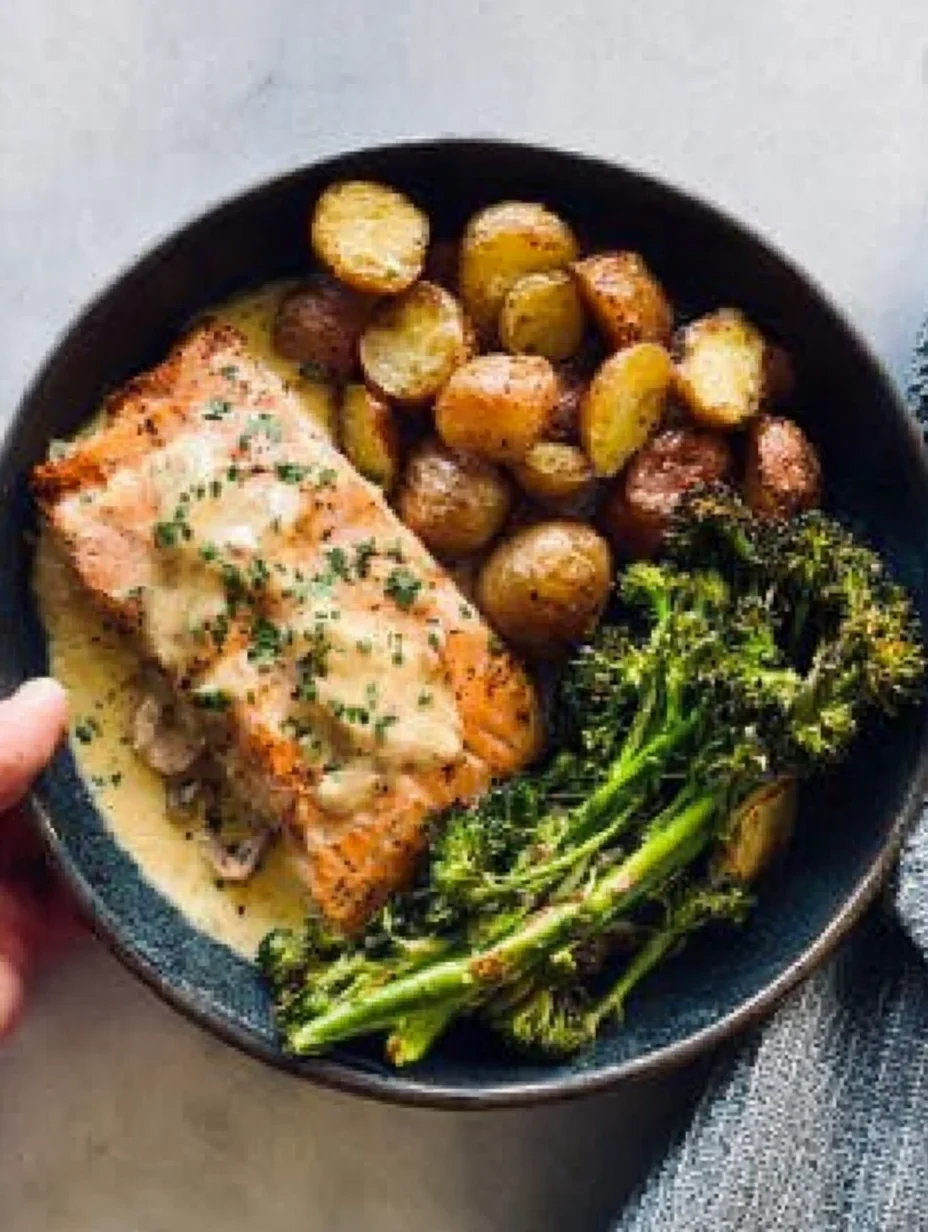Baked Salmon with Amazing Lemon Sauce