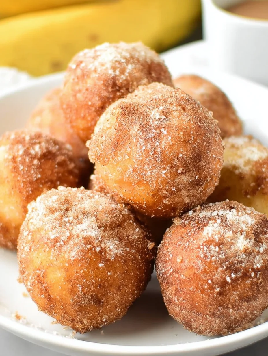 Banana Donut Holes