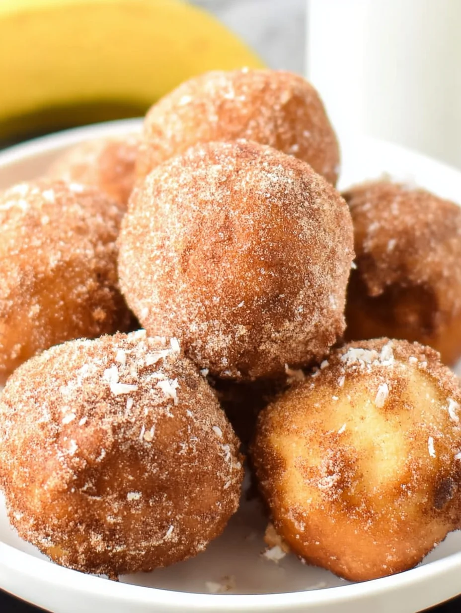 Banana Donut Holes