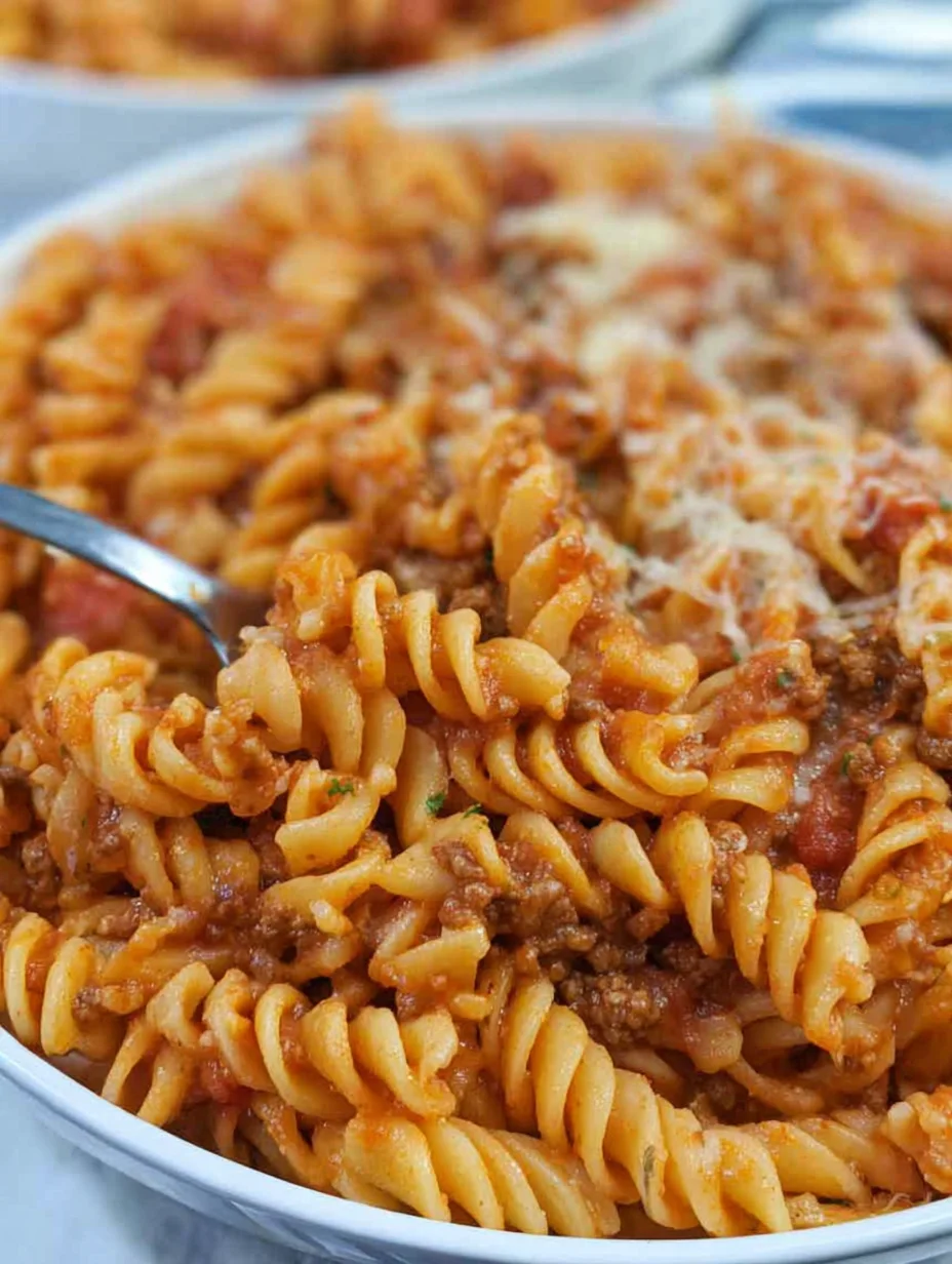 Cheesy Taco Pasta