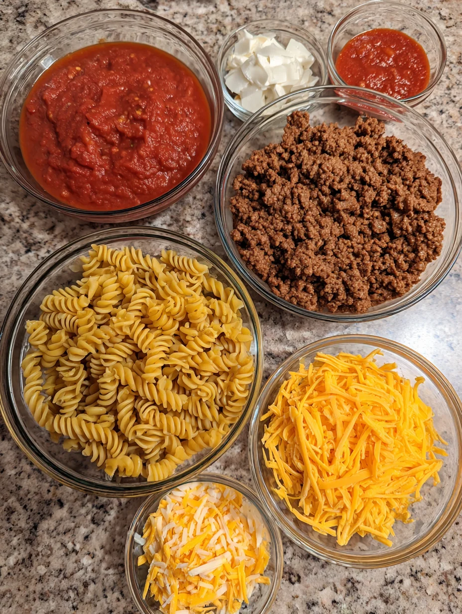 Cheesy Taco Pasta