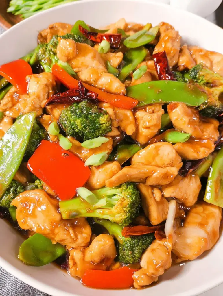 Chicken with Mixed Vegetable Stir Fry