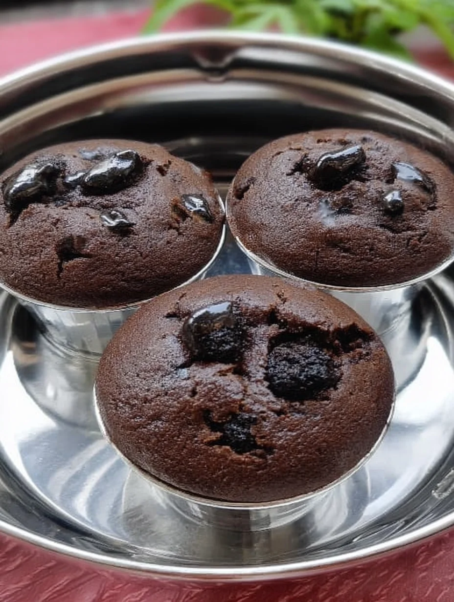 Chocolate Cup Cake in Katori