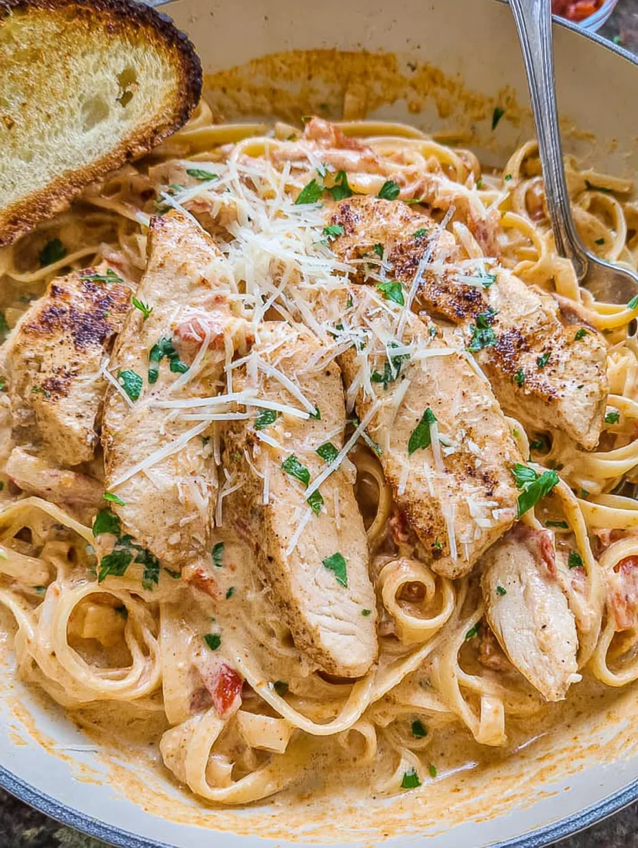 Creamy Cajun Chicken Pasta