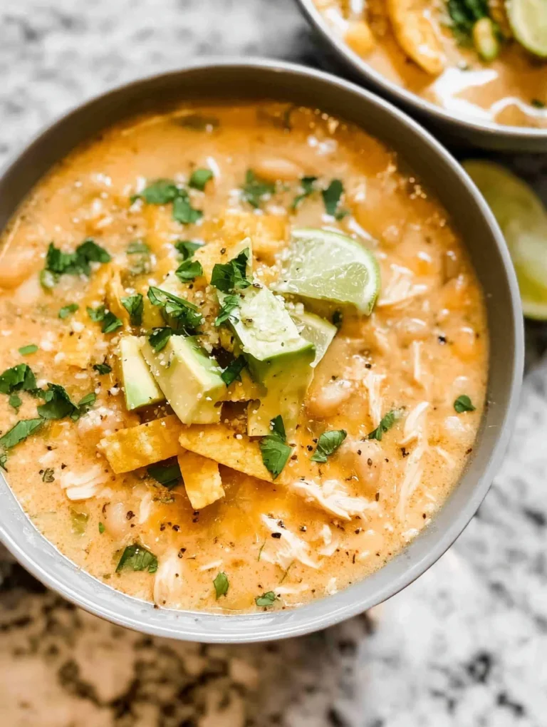 Creamy White Chicken Chili
