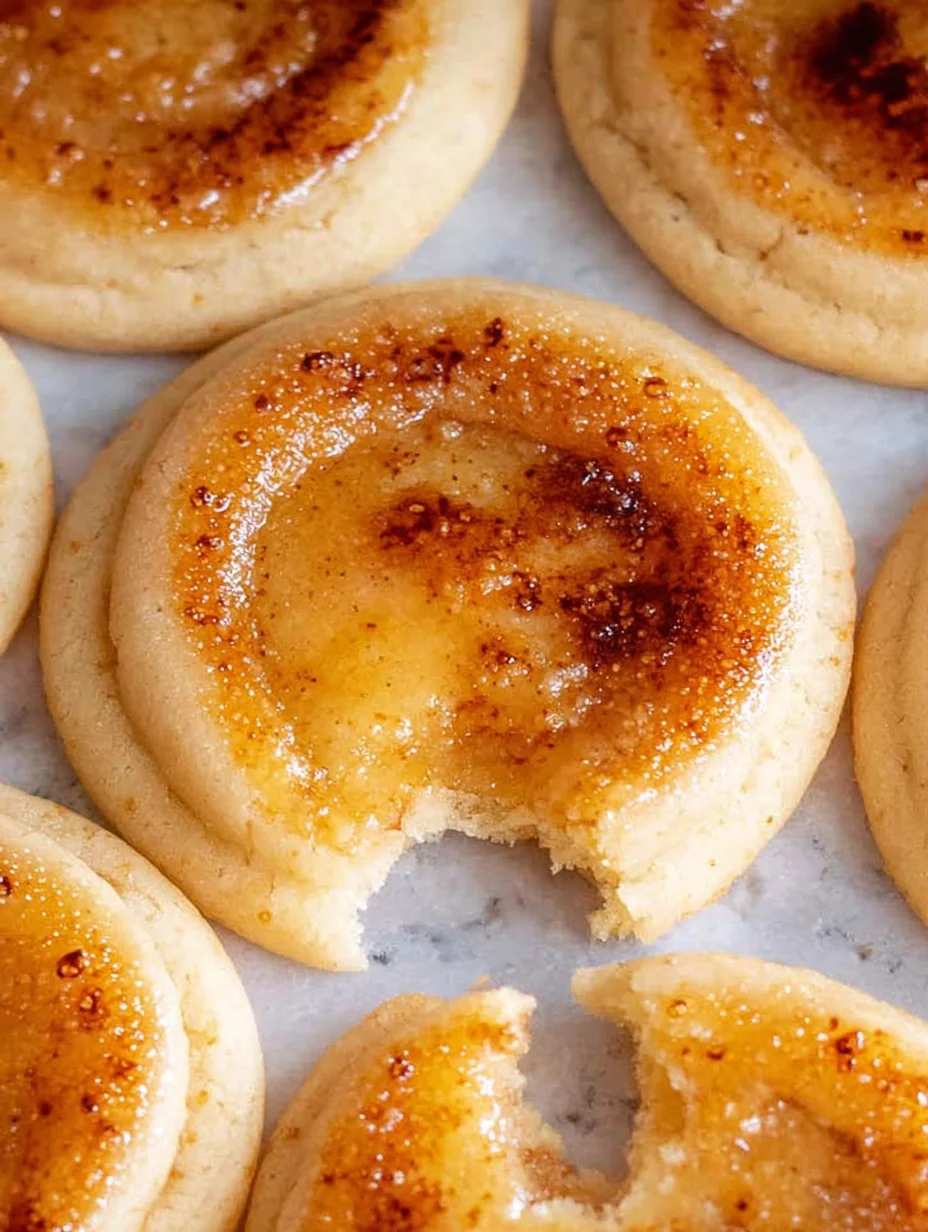 Creme Brûlée Cookies