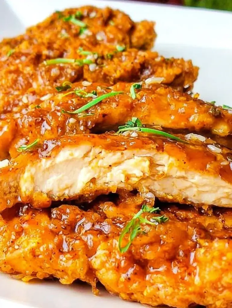 Double Crunch Honey Garlic Chicken Breasts