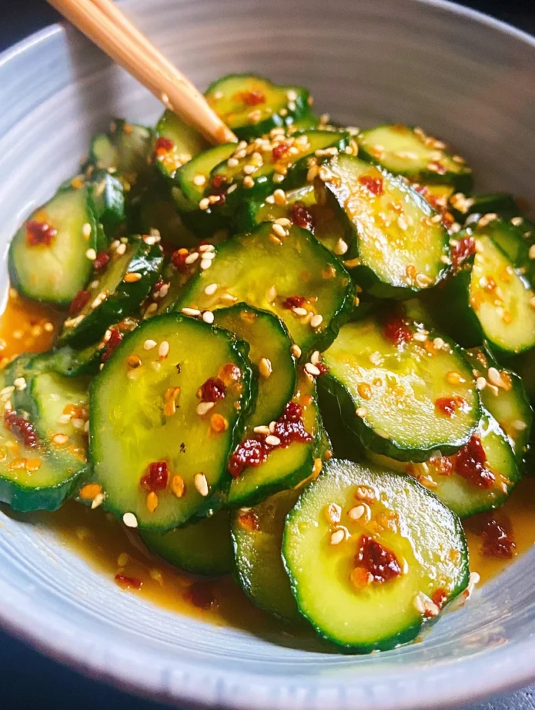Easy Asian Cucumber Salad