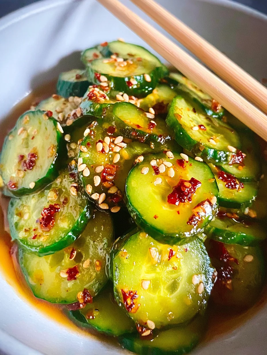 Easy Asian Cucumber Salad