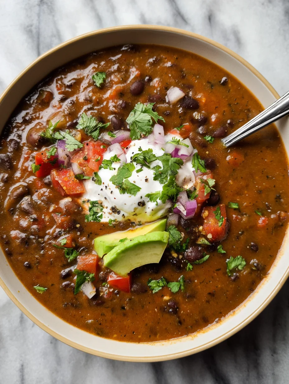 Easy Black Bean Soup