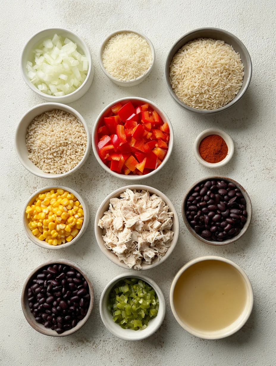 Easy Chicken Burrito Casserole