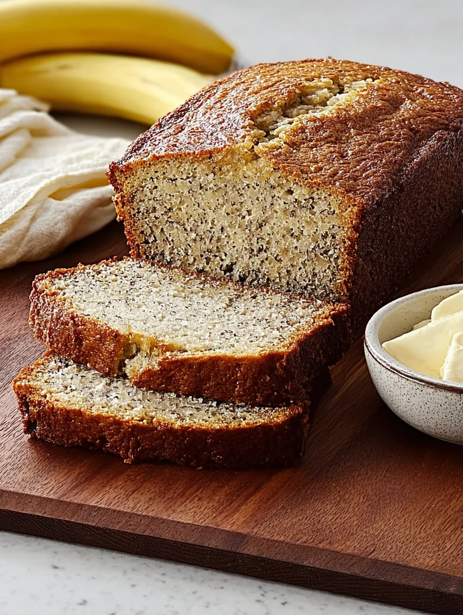 Easy Moist Banana Bread