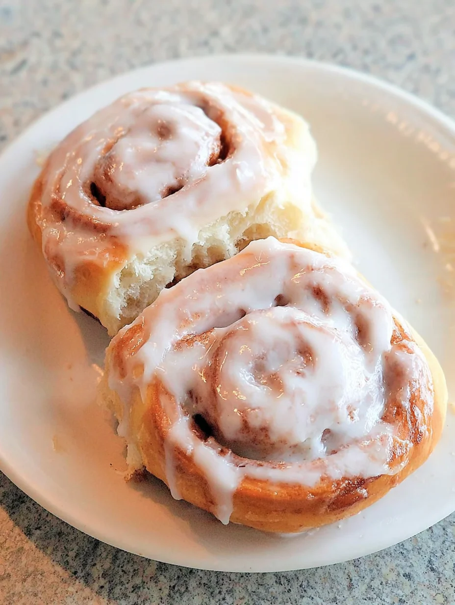 Easy One Hour Cinnamon Rolls