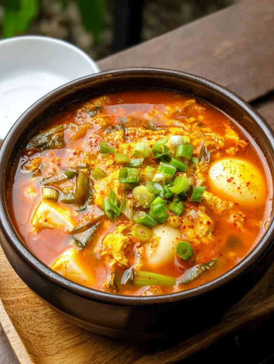 Easy Soondubu Jjigae