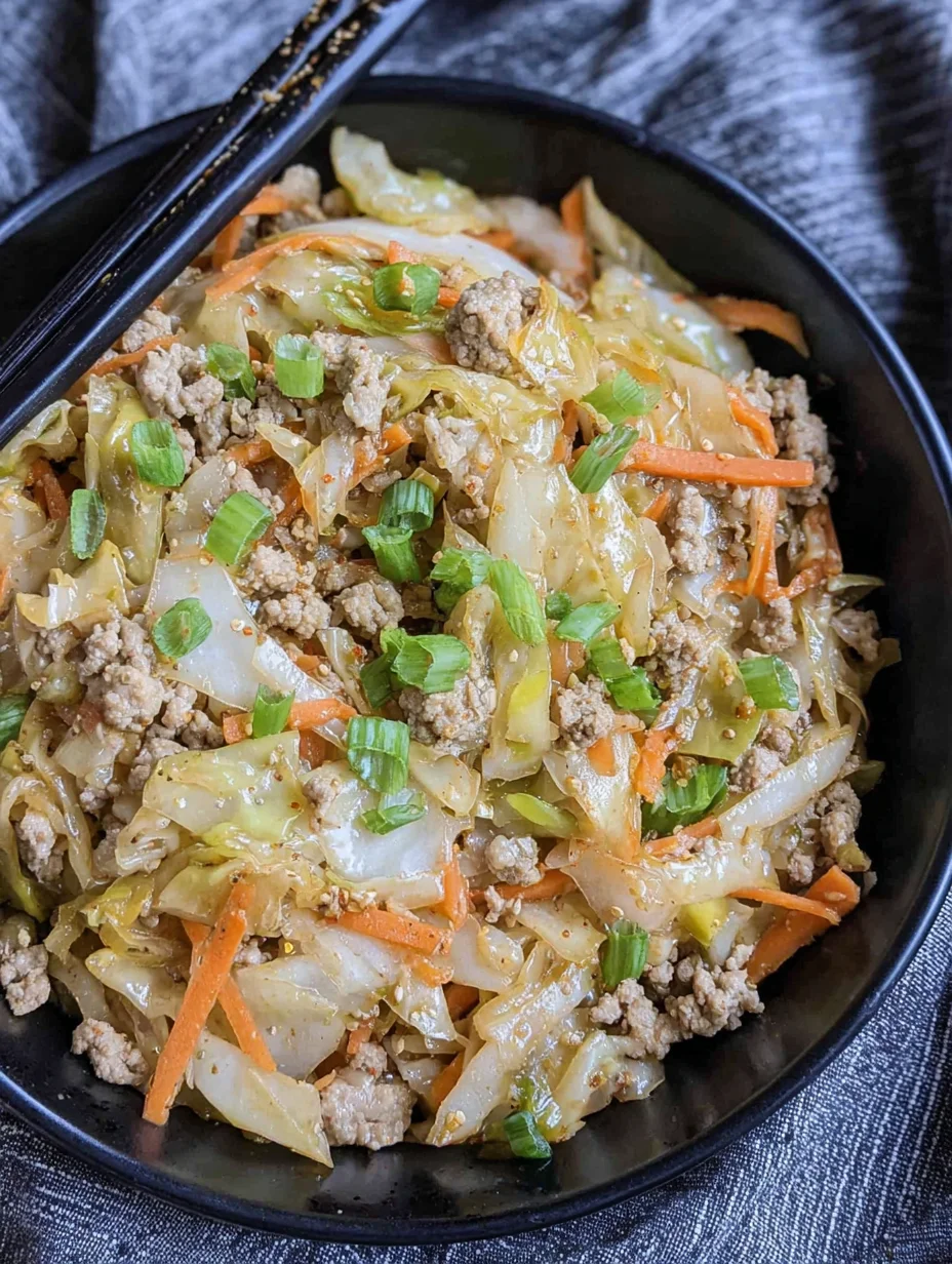Egg Roll in a Bowl