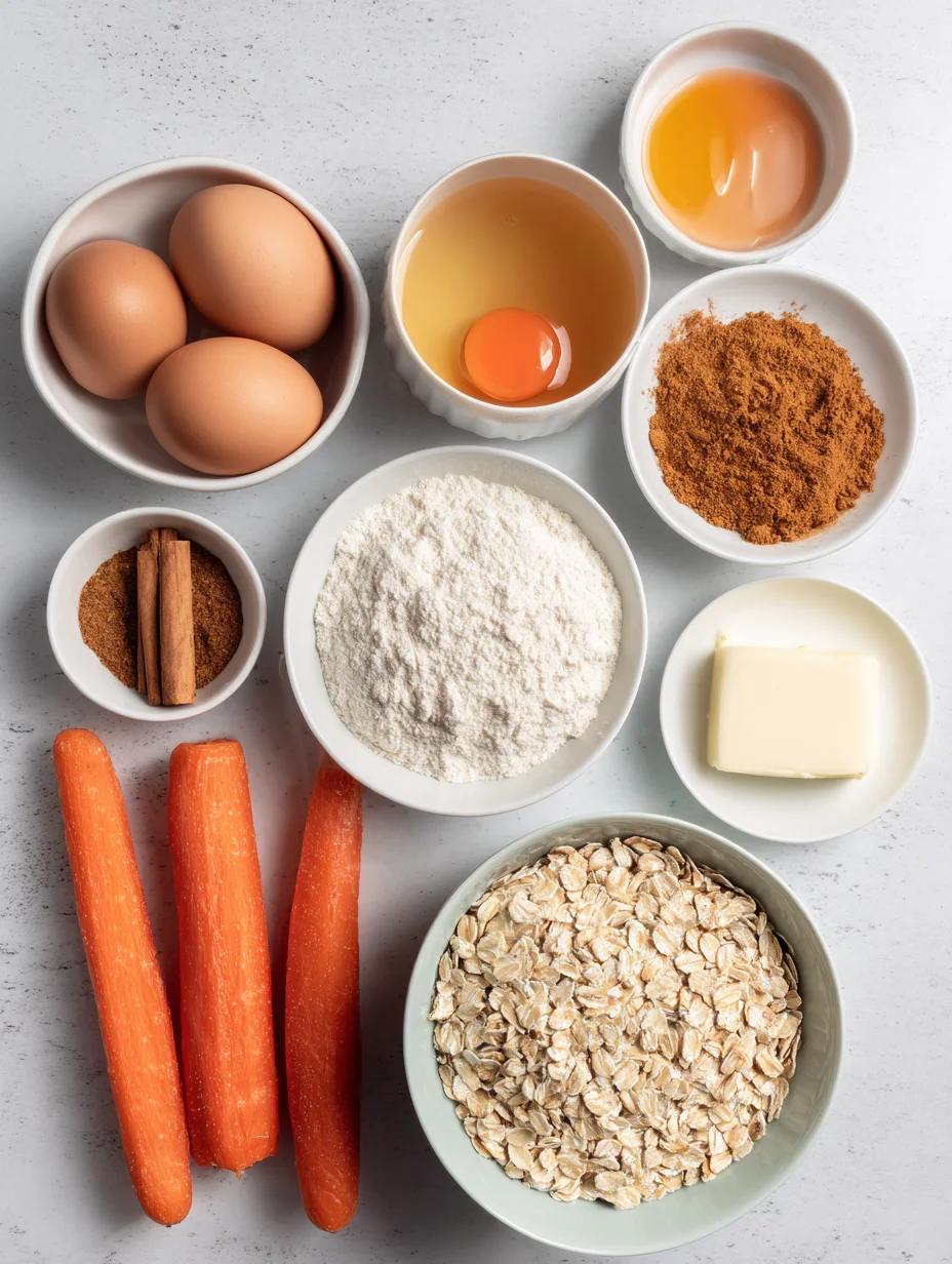 Flourless Oatmeal Carrot Cake