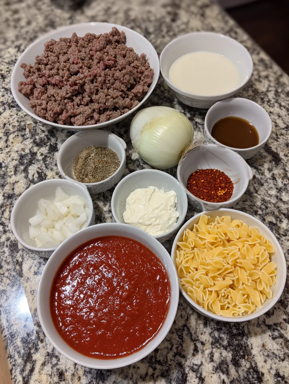 Ground Beef Orzo