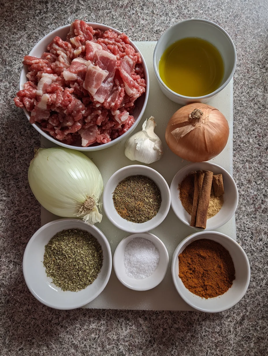 Homemade Rotisserie Doner Kebab Meat