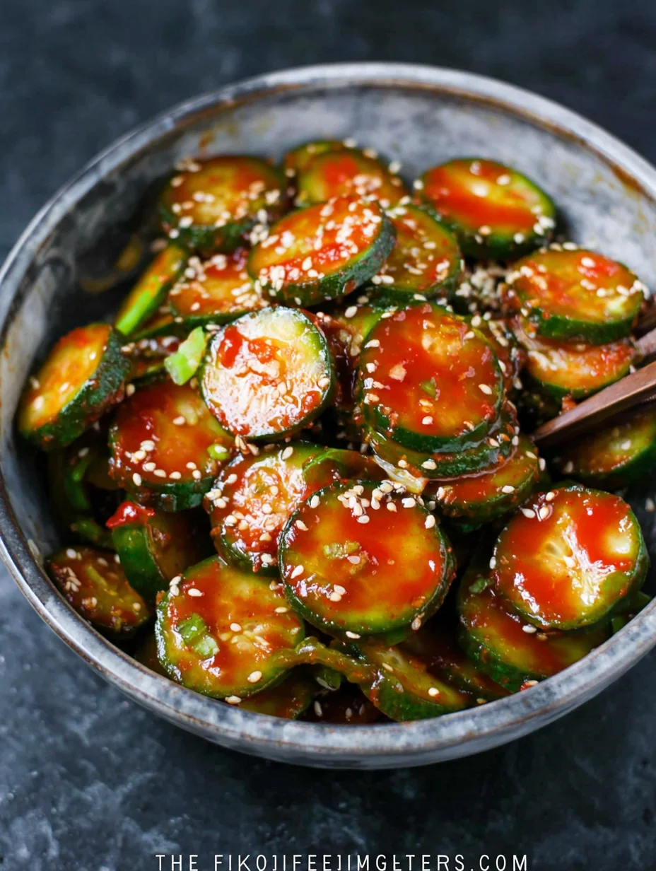 Korean Cucumber Salad