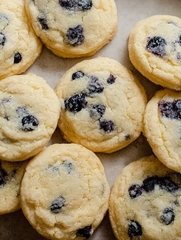 Lemon Blueberry Cookies