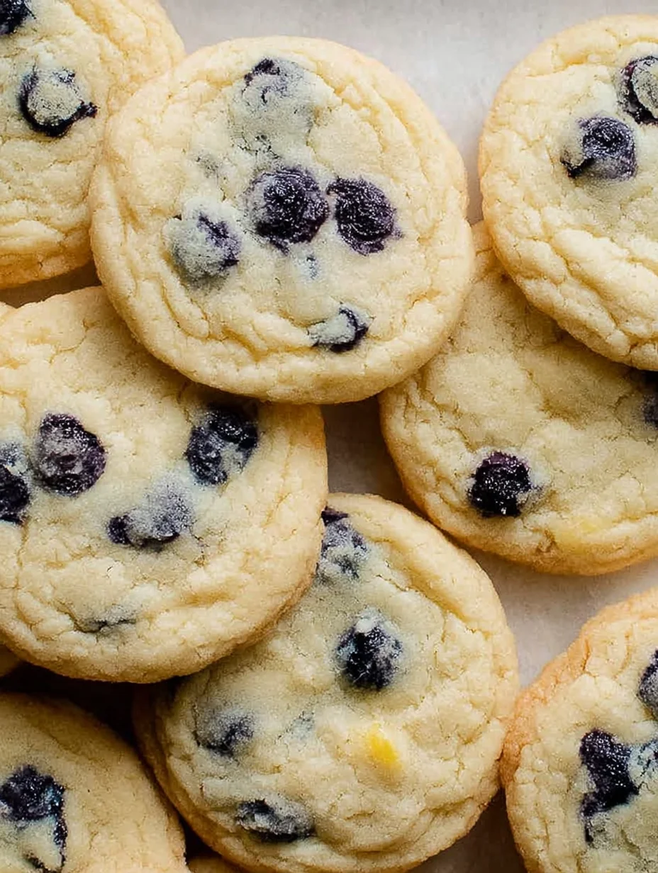 Lemon Blueberry Cookies
