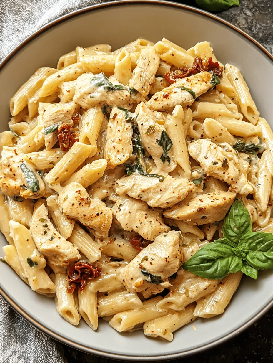 Marry Me Chicken Pasta