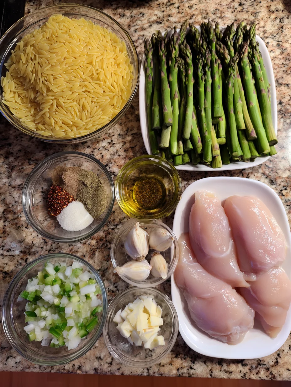 One Pot Chicken Orzo