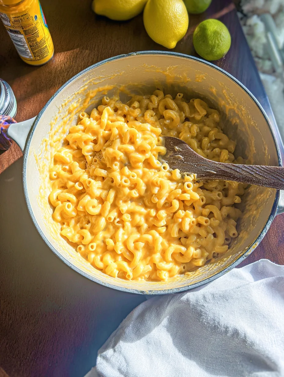 One Pot Creamy Mac and Cheese