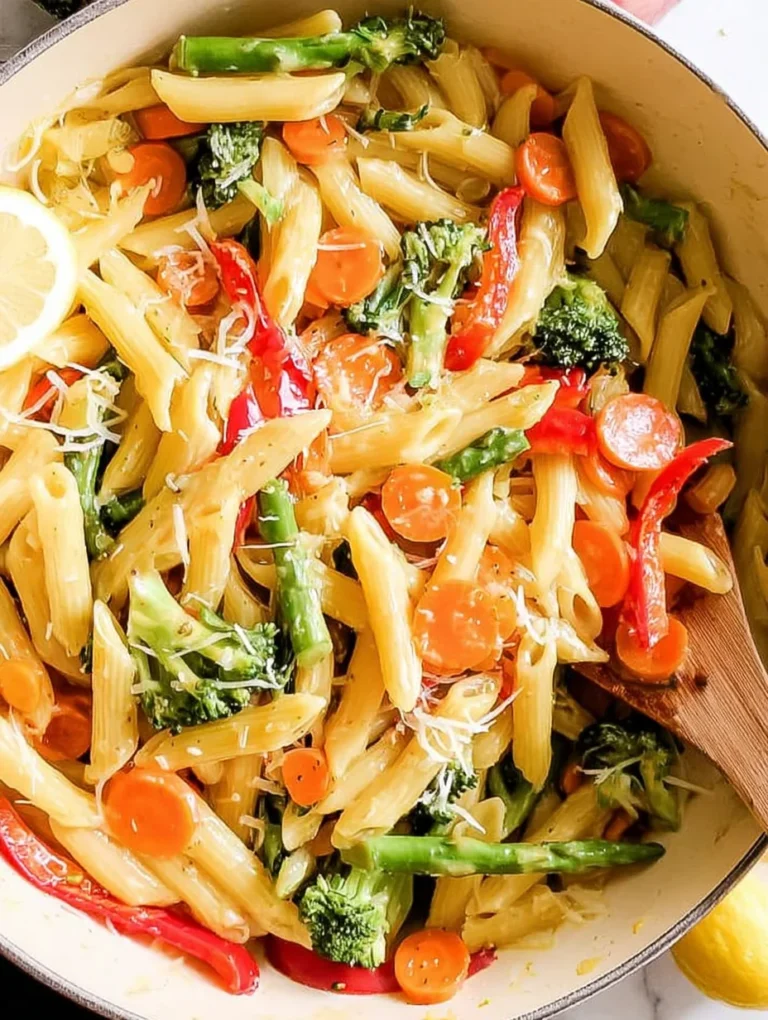 Penne Pasta Primavera