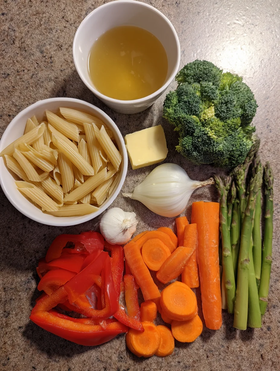 Penne Pasta Primavera