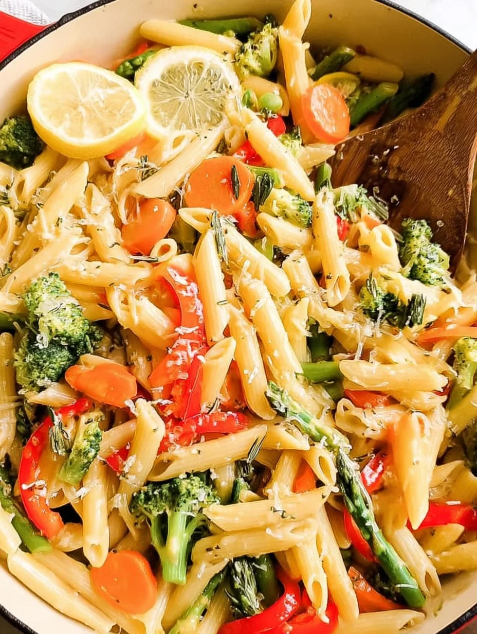 Penne Pasta Primavera