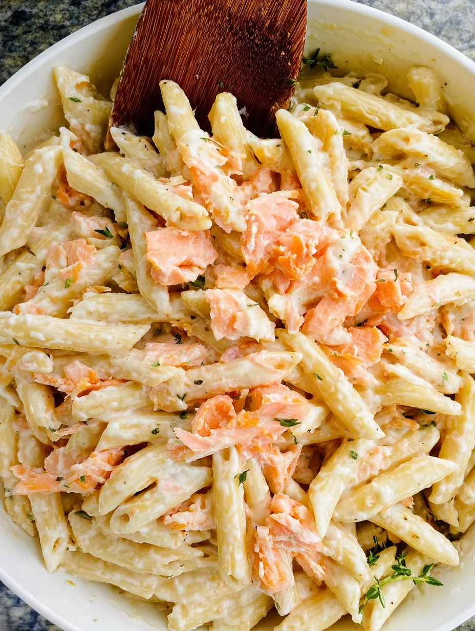 Salmon Alfredo