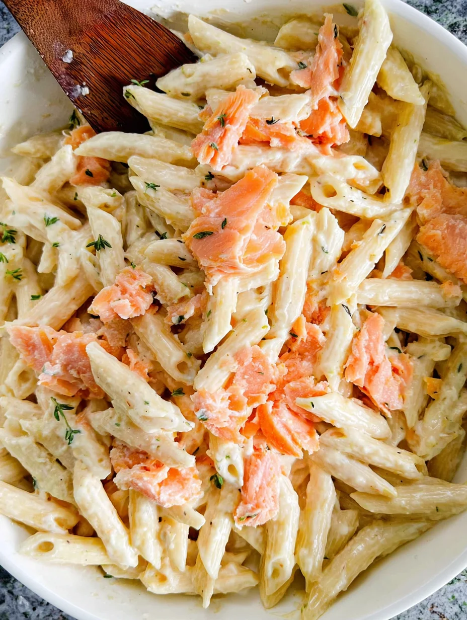 Salmon Alfredo