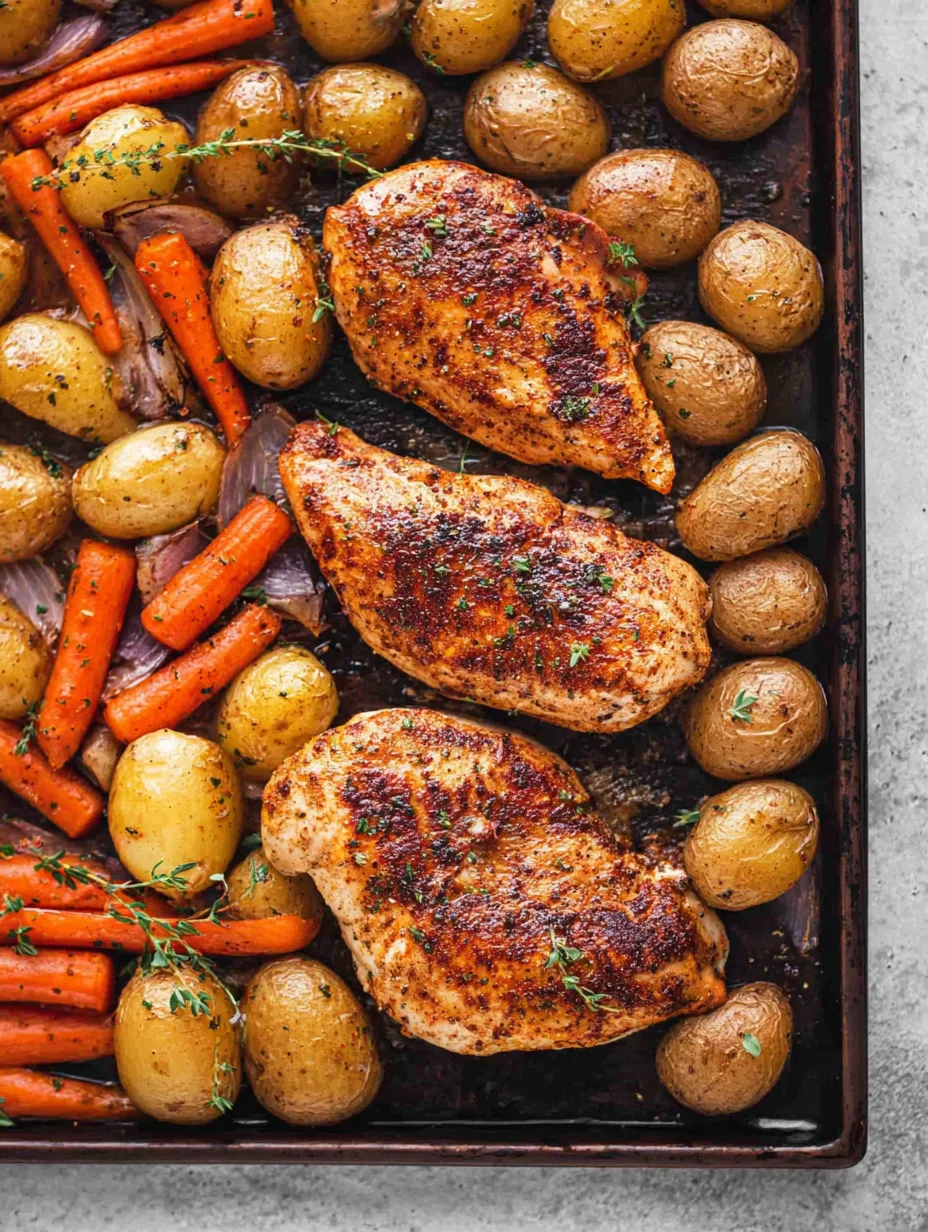 Sheet Pan Chicken and Potatoes