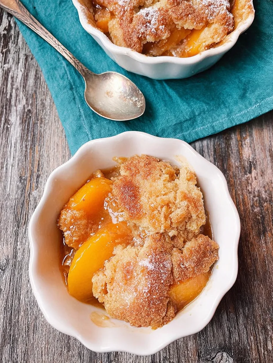 Southern Peach Cobbler