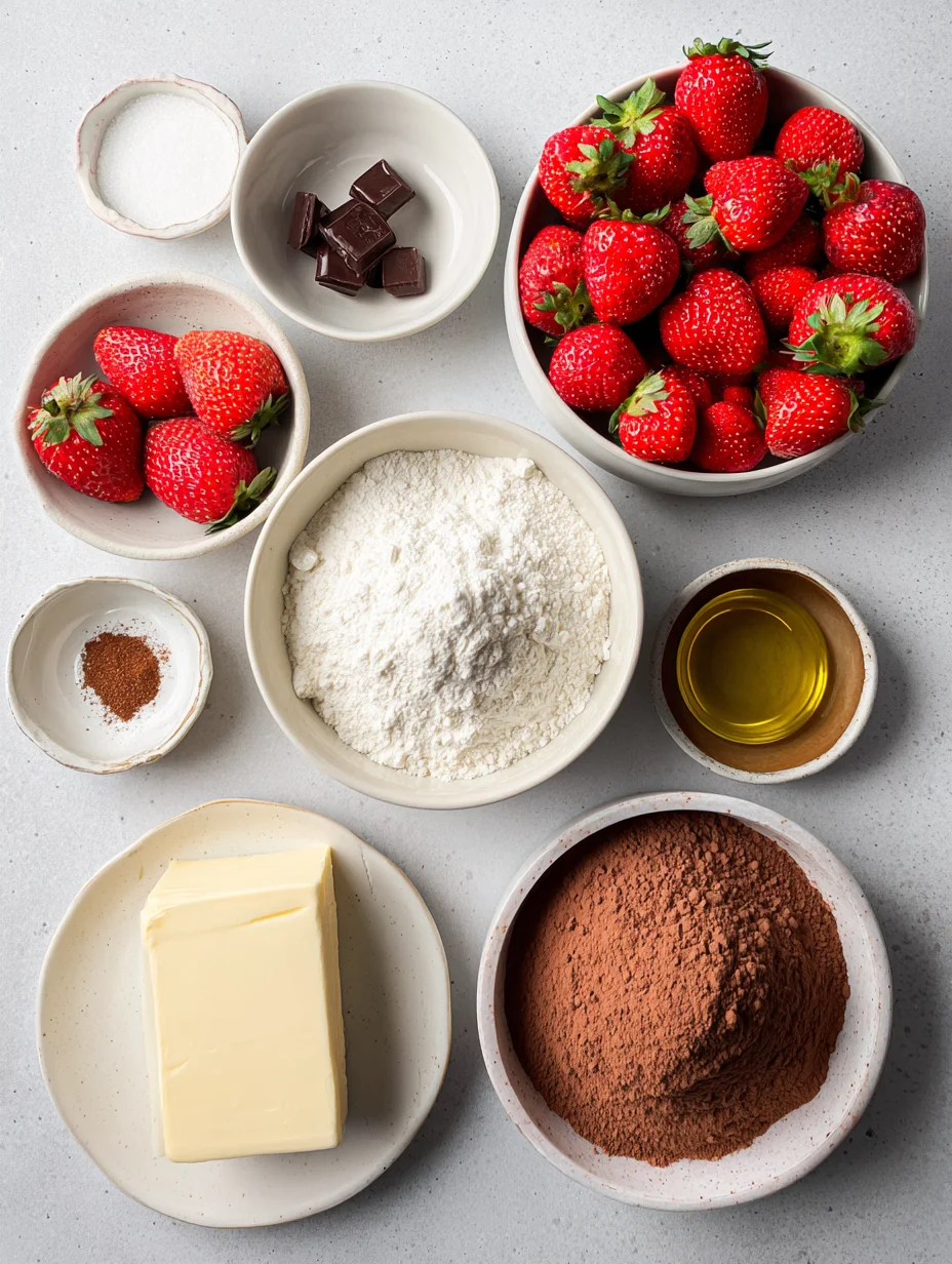 Strawberry Chocolate Cake
