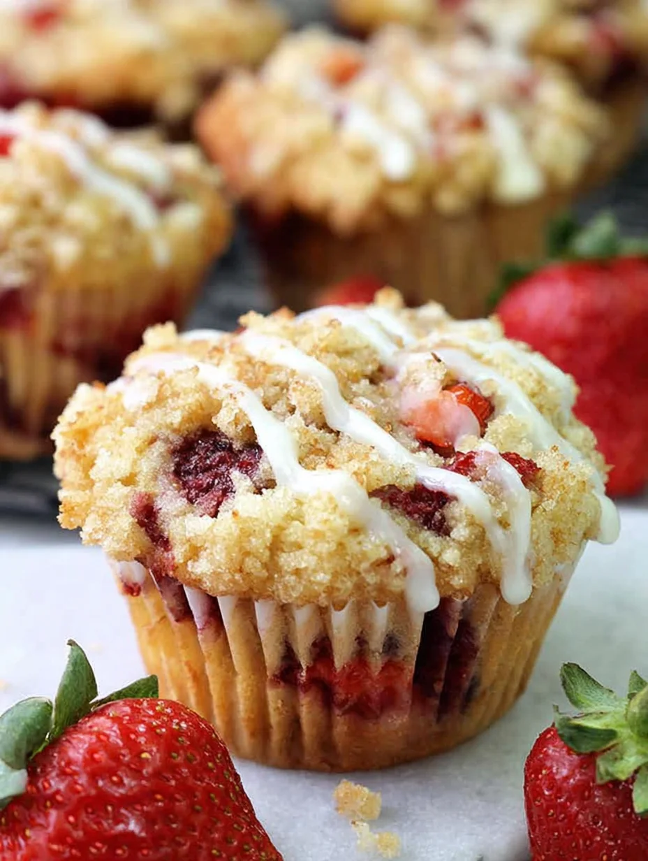 Strawberry Cream Cheese Muffins