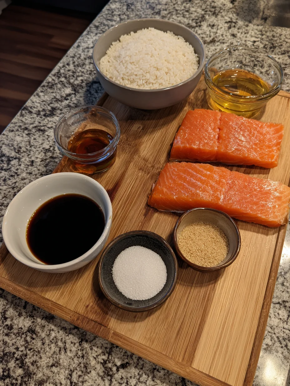 Teriyaki Salmon Sushi Bowl