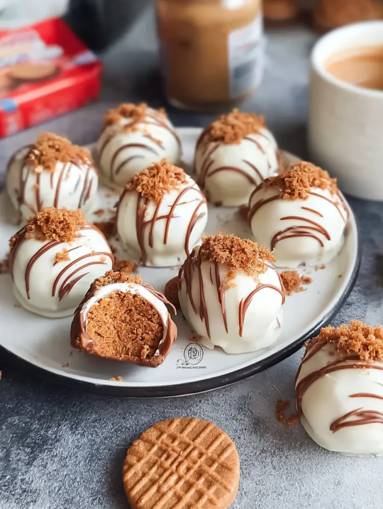 Truffles au Spéculoos