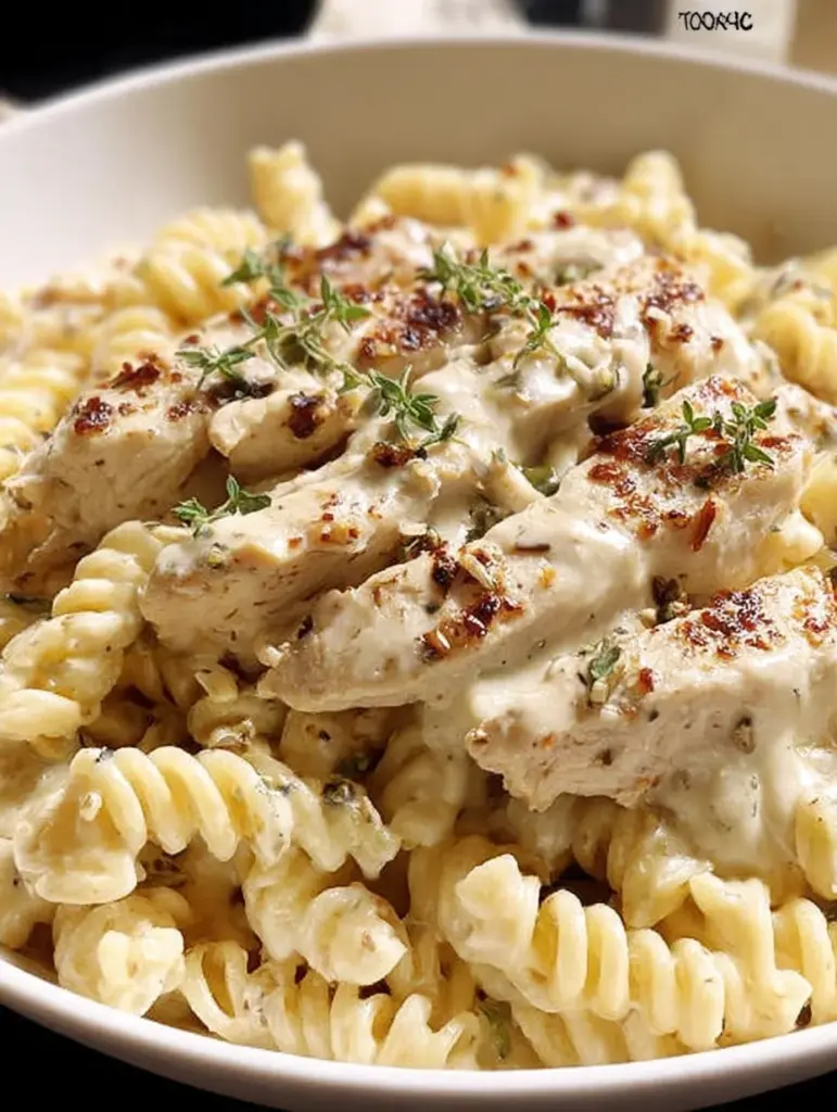 White Cheddar Chicken Pasta