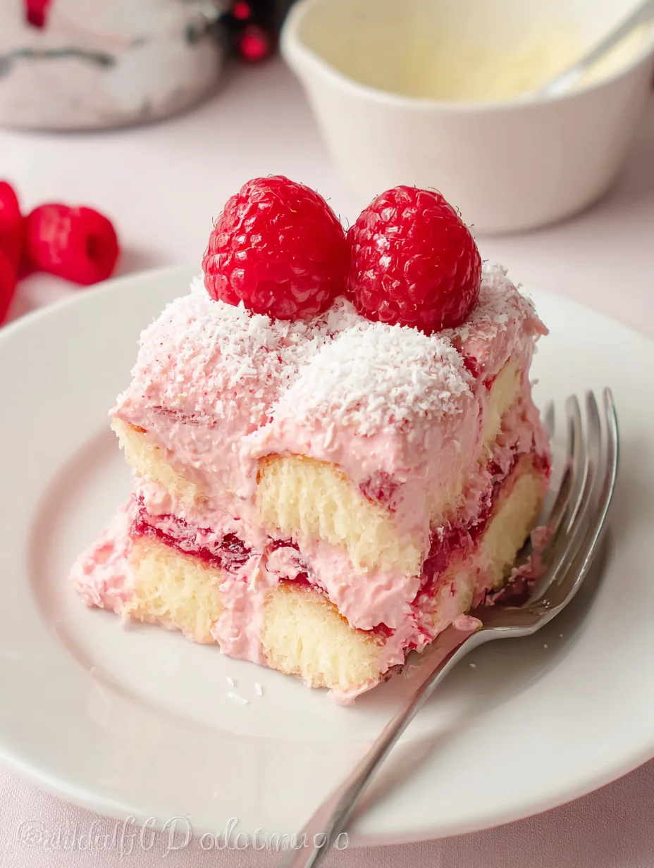 White Chocolate Raspberry Tiramisu
