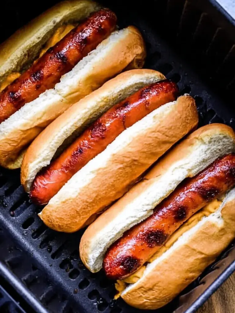 Air Fryer Hot Dogs