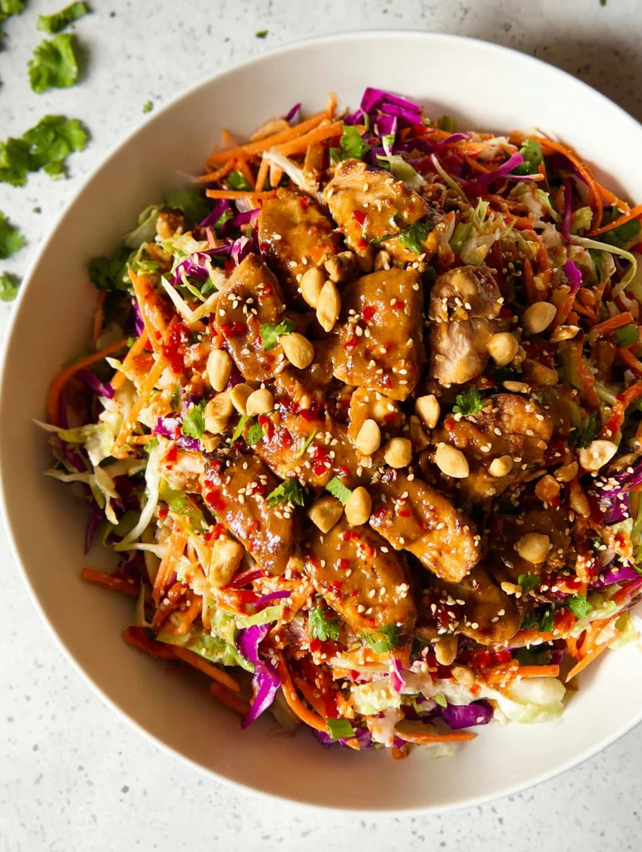 Asian Chicken Crunch Salad