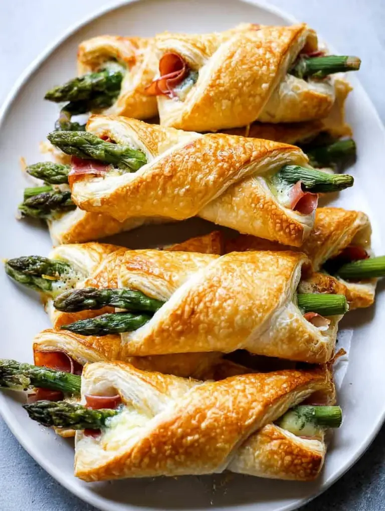 Asparagus Puff Pastry Bundles